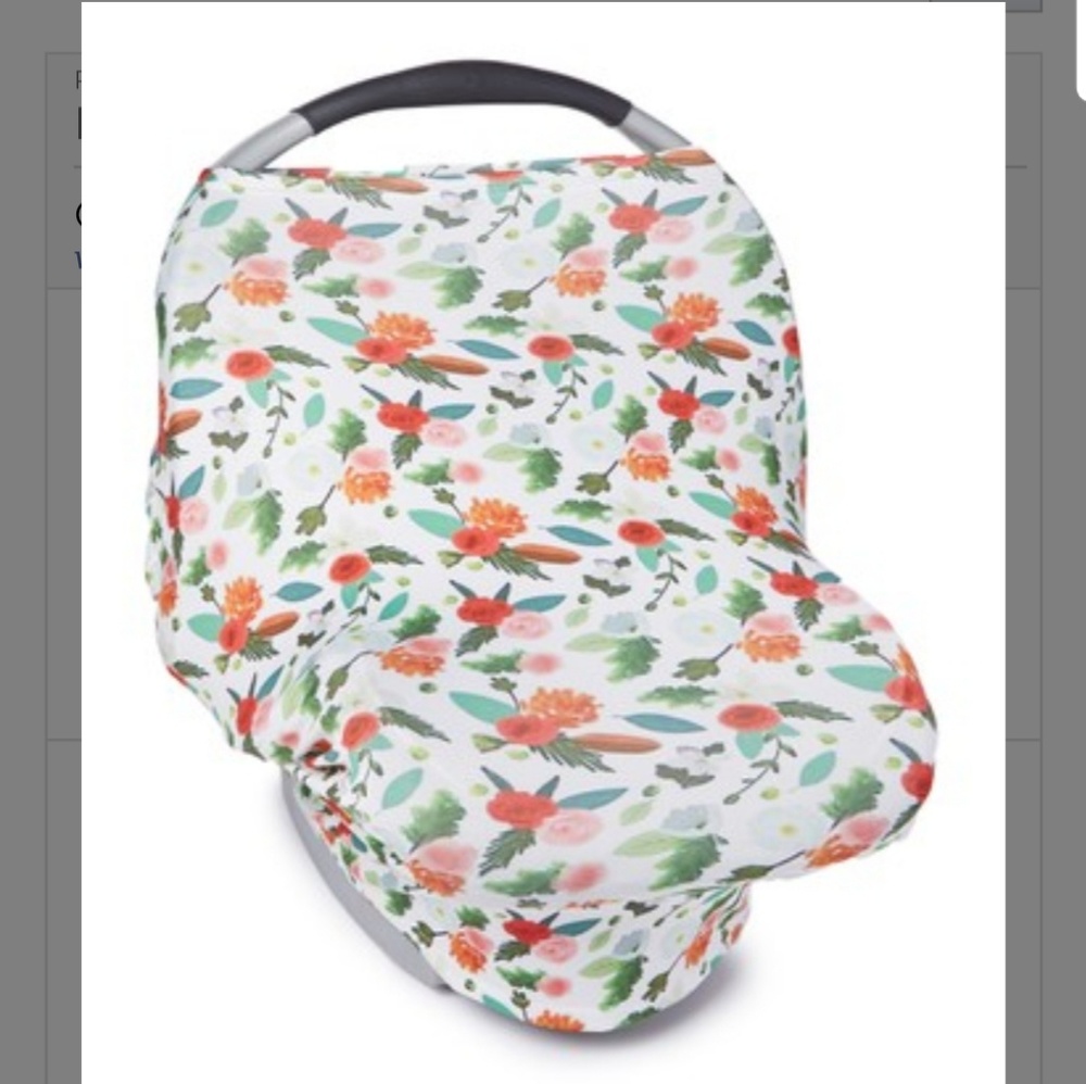 Carseat Cover🍃🌼🌸